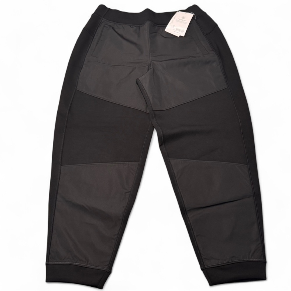 Athleta Womens Black Hybrid Joggers Size L